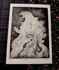 Legacy of a King drypoint print